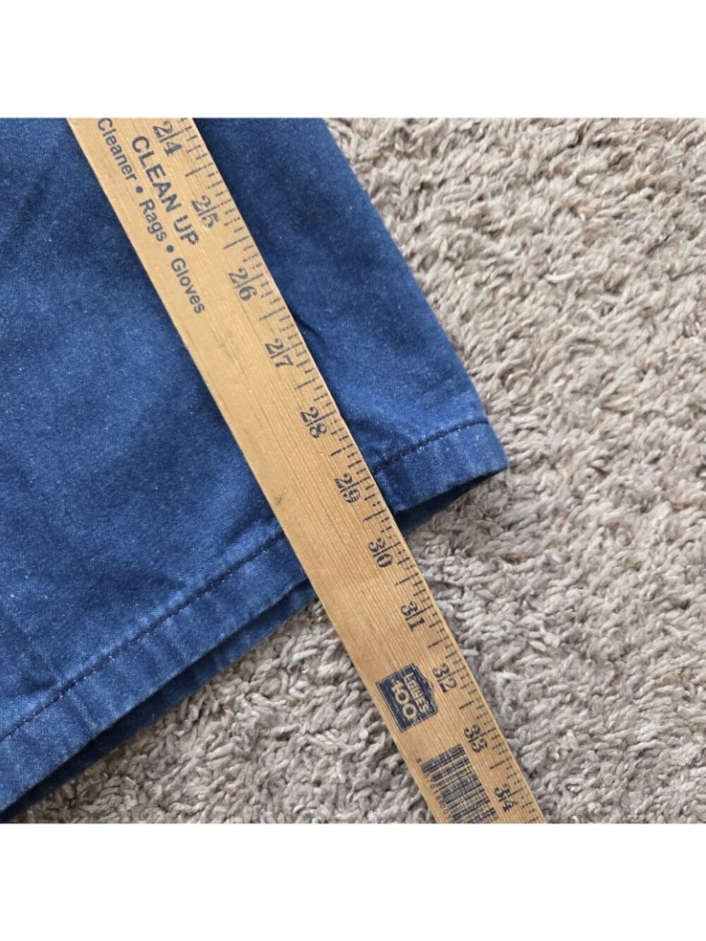 Liberty Overalls Men 40x30 Measures 42x30 Carpenter Bibs Workwear Farm - Picture 5 of 7